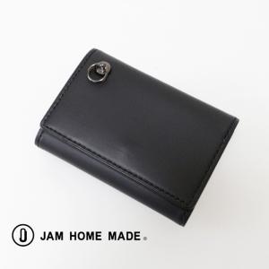 JAM HOME MADE ジャムホームメイド ミニ財布 三つ折り コンパクト -LaVish- 本革 カウレザー ウォレット 小型｜upper-gate