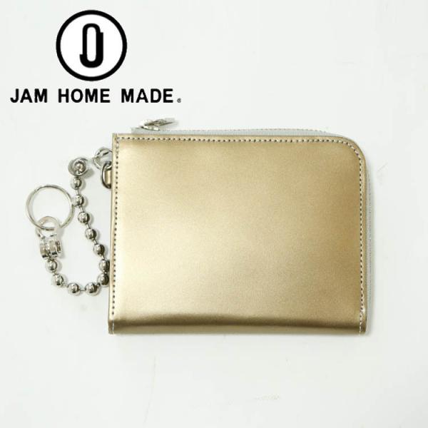 JAM HOME MADE(ジャムホームメイド)L字ファスナー レザー 二つ折り 財布 “MISHI...