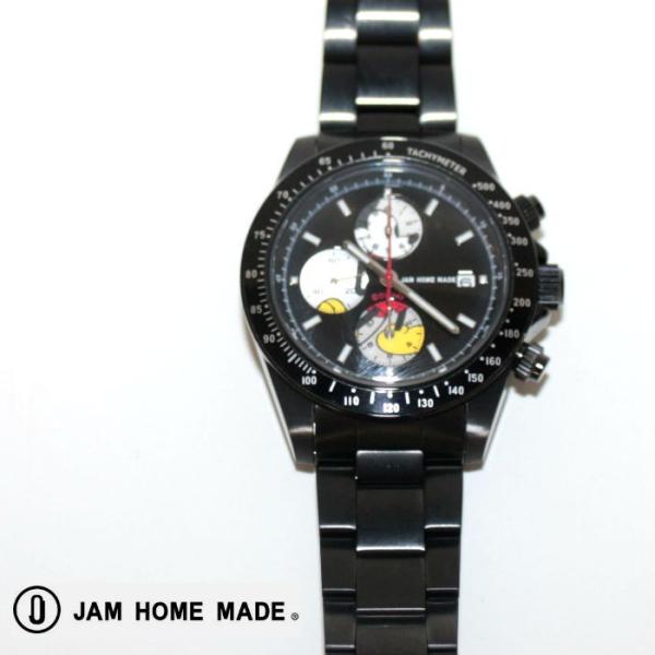 ジャムホームメイド シークレットミッキー"MICKEY"ウォッチ TYPE-1 ver.2 -BLA...