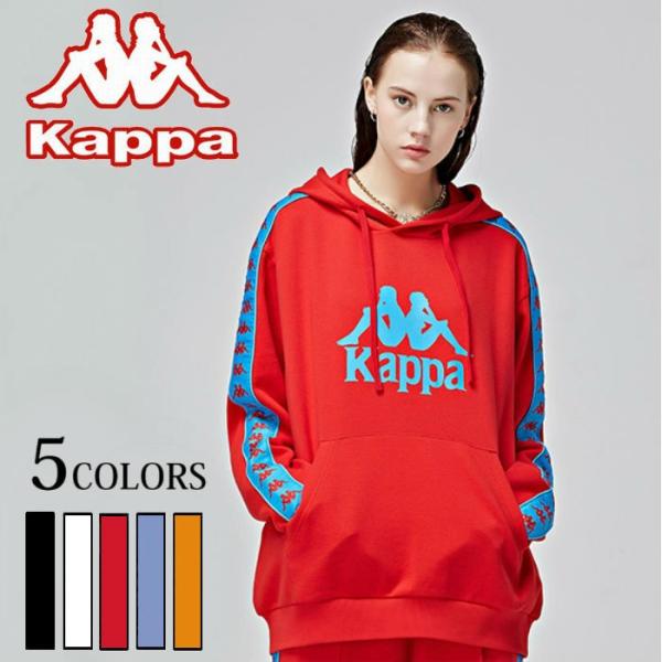 Kappa カッパ BANDA プルオーバーフーディー パーカー メンズ レディース ユニセックス ...