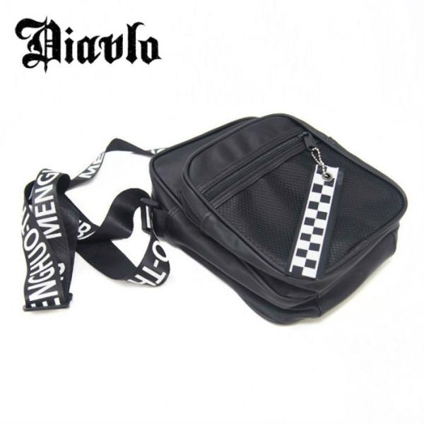 Diavlo ディアブロ テープ付ショルダーバッグ メンズ レディース ユニセックス カジュアル B...