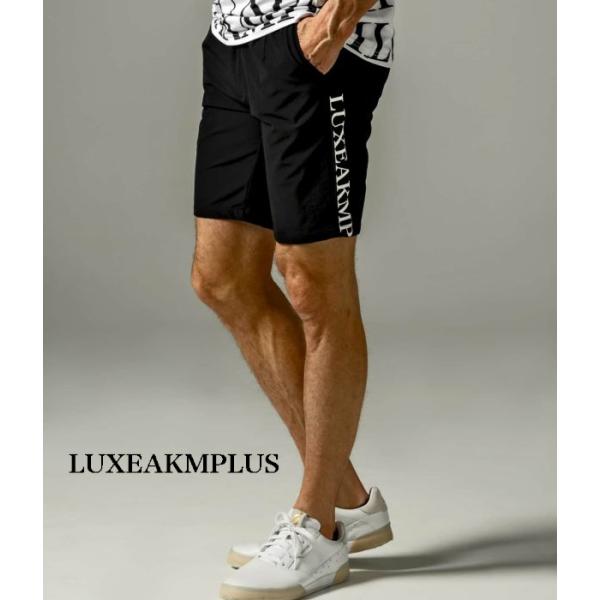 LUXEAKMPLUS リュクスエイケイエムプラス スーパーストレッチハーフパンツ ショートパンツ ...