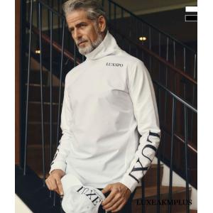 LUXE AKM PLUS 防風タートルネックシャツ GOLF ハイネック 長袖 メンズ