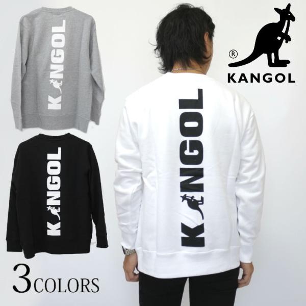 KANGOL カンゴール KG BIG LOGO CREW SWEAT トレーナー スウェット カジ...