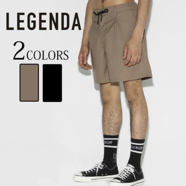 [SALE 50%OFF]LEGENDA レジェンダ Plane TR ワイドショートパンツ メンズ...
