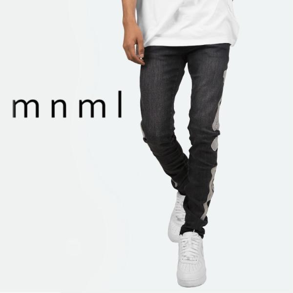 mnml ミニマル ストレッチ X199 Stretch Skeleton Denim ストレッチパ...