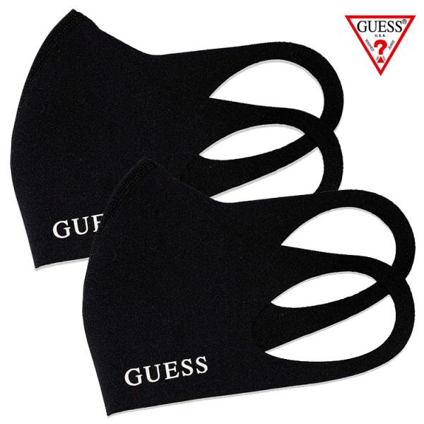 GUESS(ゲス)マスク2枚セット ゲス マスク 洗える おしゃれマスク 洗えるマスク フェイスマス...
