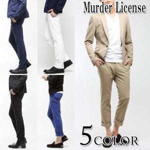 MURDER LICENSE マーダーライセンス スラックス ボトムス メンズ パンツ