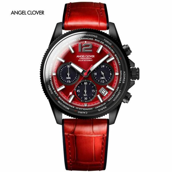 Angel Clover エンジェルクローバー MONDO SOLAR 腕時計 ソーラー ビジネス ...