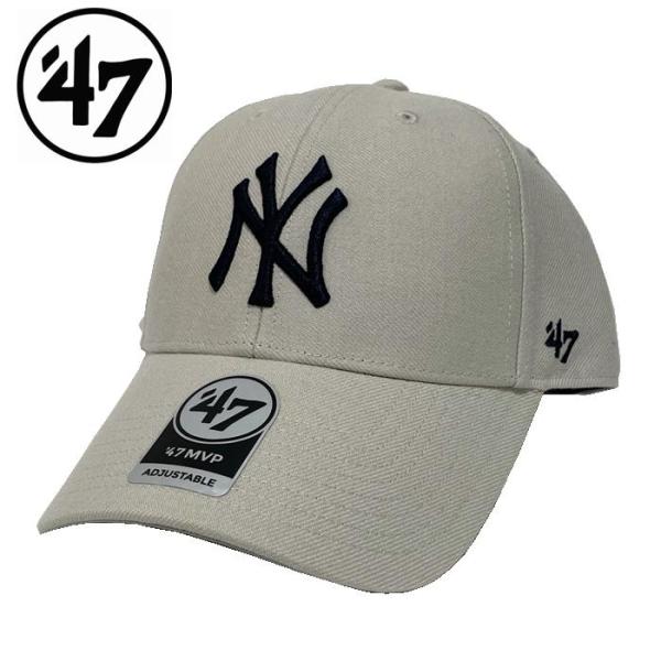 47 フォーティーセブン キャプ Yankees 47 MVP Bone メンズ レディース 野球 ...