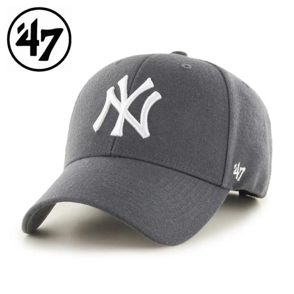 47 フォーティーセブン ヤンキース キャップ cap ’47 エムブイピー チャコール 野球 メジ...