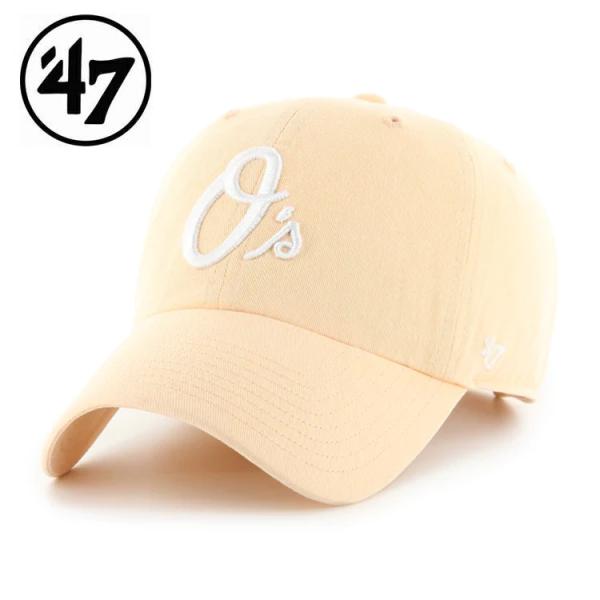 47 フォーティーセブン Orioles‘47 CLEAN UP Apricot cap キャップ ...