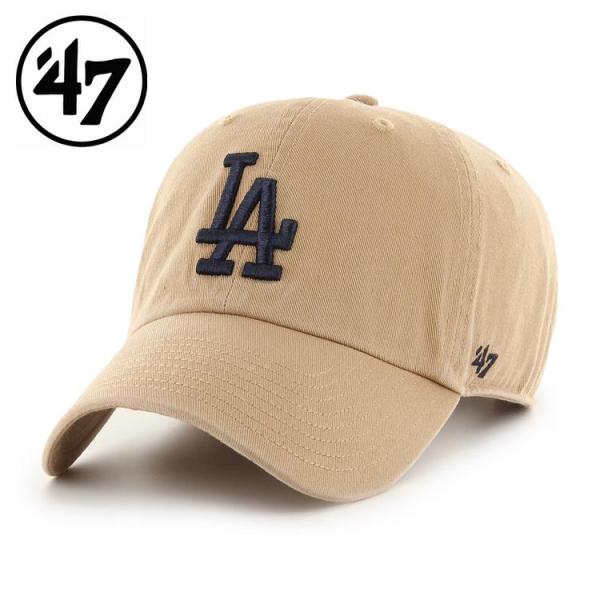 47 フォーティーセブン ドジャース キャップ cap ’47 クリーンナップ カーキ 野球 メジャ...
