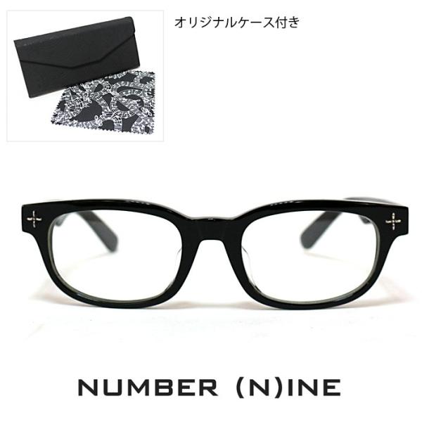 NUMBER (N)INE ナンバーナイン メガネ 眼鏡 伊達 ダテ Type3 ウェリントンメガネ...