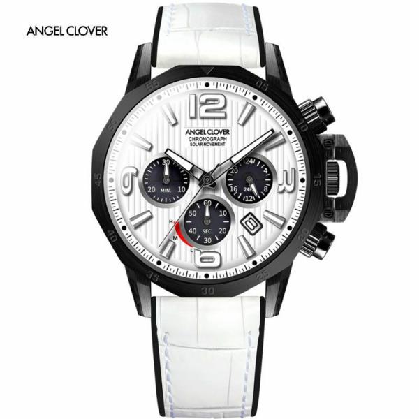 Angel Clover エンジェルクローバー TIME CRAFT SOLAR 腕時計 メンズ ブ...