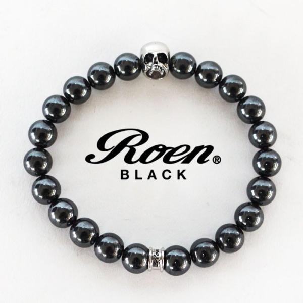 Roen BLACK ロエンブラック ヘマタイトブレスレット [ro-402] メンズ アクセサリー...
