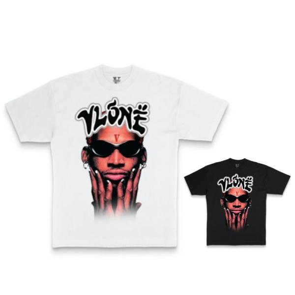 VLONE ヴィーローン Rodman T-SHIRT デニスロッドマン プリントTシャツ 半袖 カ...