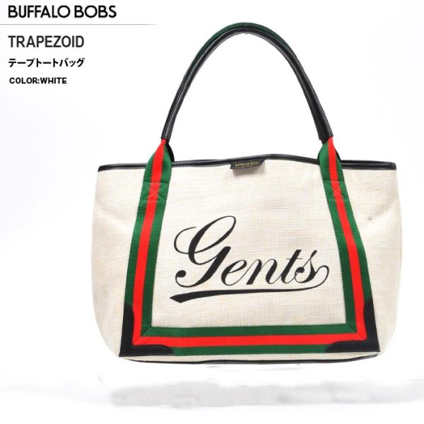 BUFFALOBOBS バッファローボブス TRAPEZOID トラピゾイド トリコテープトートバッ...