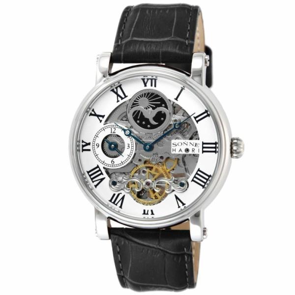 SONNE HAORI ゾンネ×ハオリ H013 / H013SV 腕時計 メンズ ウォッチ ブラッ...