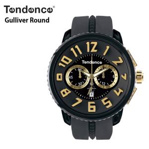 TENDENCE テンデンス Round Gulliver  ガリバーラウンド TD02046011AA ブラック＆YG 腕時計 ウォッチ｜upper-gate