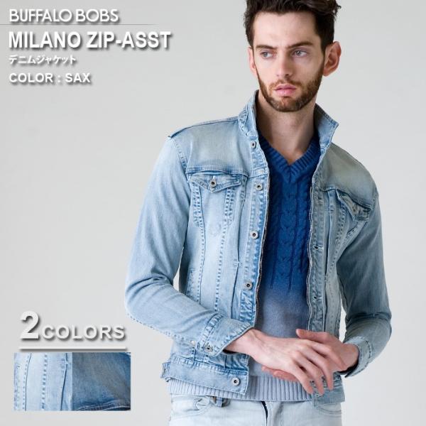 MILANO ZIP-ASST 3rdタイプ デニムジャケット BUFFALO BOBS バッファロ...