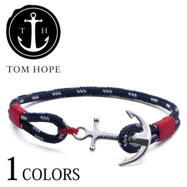 TOM HOPE トムホープ ブレスレット Atlantic RED ユニセックス メンズ レディー...