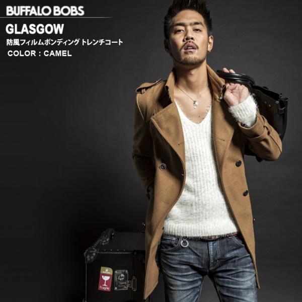 BUFFALO BOBS バッファローボブス GLASGOW 防風フィルムボンディング ウール メン...
