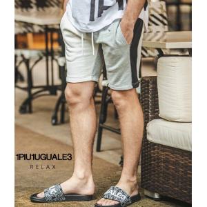 1PIU1UGUALE3 ハーフパンツ　M 1 piu uguale 3 1PIU1UGUALE3 RELAX ウノピゥウノウグァーレトレ