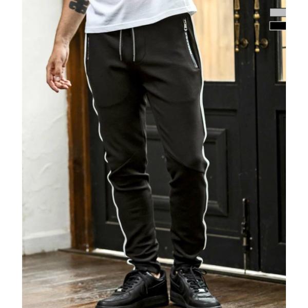 1PIU1UGUALE3 RELAX ウノピゥウノウグァーレトレ リラックス パイピングラインパンツ...