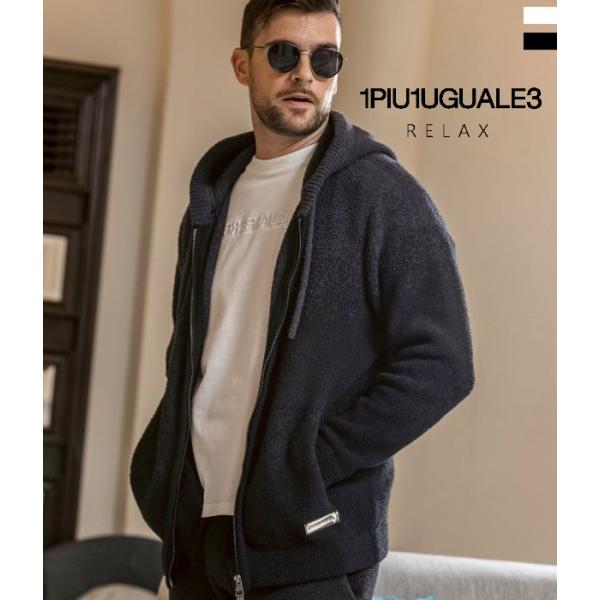 1PIU1UGUALE3 RELAX ウノピゥウノウグァーレトレ リラックス グラデーションニットパ...