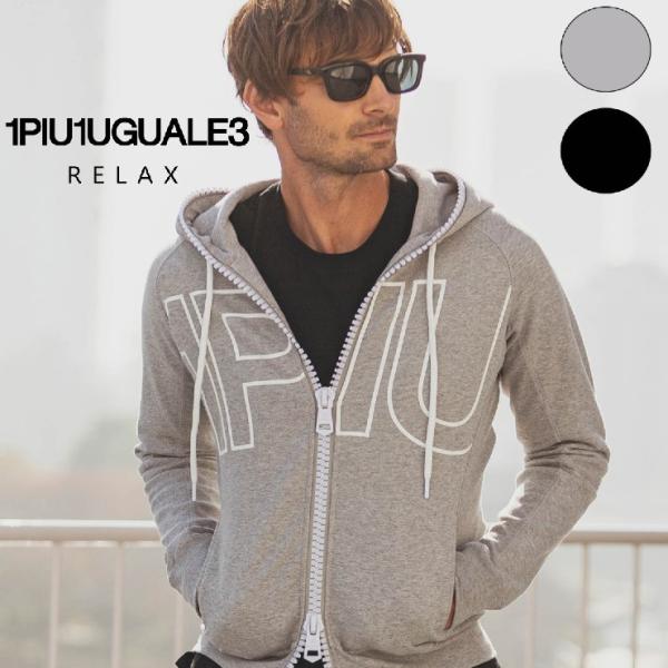 1PIU1UGUALE3 RELAX ウノ ピュ ウノ ウグァーレ トレ リラックス メンズ ビッグ...