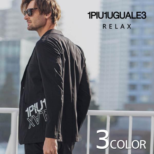 SALE セール 1PIU1UGUALE3 RELAX ウノピゥウノウグァーレトレ アタックロゴテー...