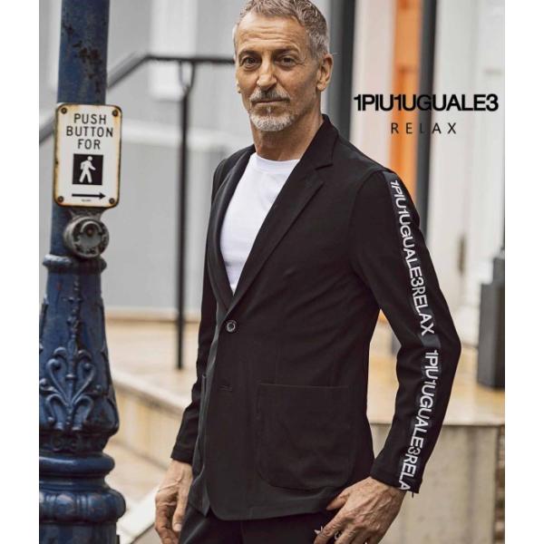 Kappa×1PIU1UGUALE3 RELAX ウノピゥウノウグァーレトレ ダブルクロスラインロゴ...