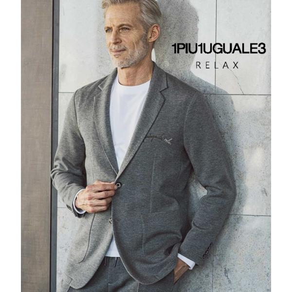 1PIU1UGUALE3 RELAX ウノピゥウノウグァーレトレ グラデーションロゴジャケット シン...