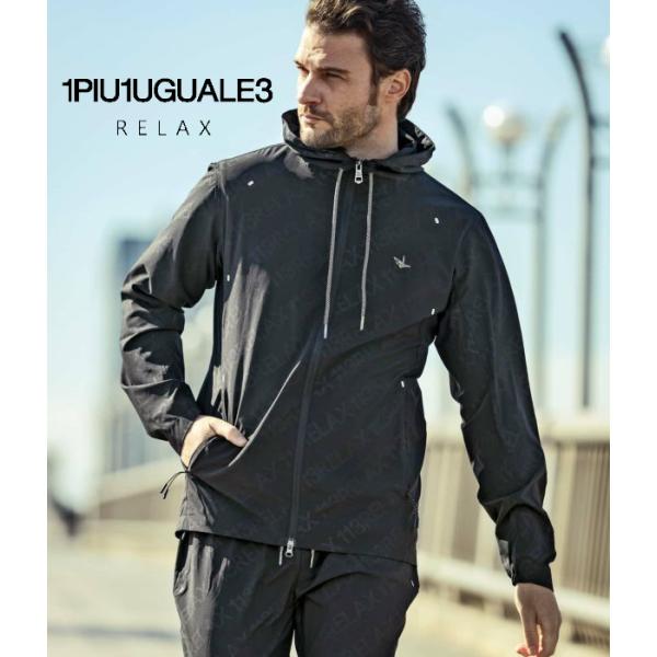 SALE セール 1PIU1UGUALE3 ウノピゥウノウグァーレトレ リラックス 総柄ストレッチパ...