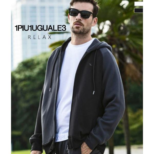 1PIU1UGUALE3 RELAX ウノピゥウノウグァーレトレ リラックス クレイジーカラーパーカ...