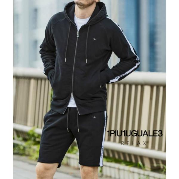1PIU1UGUALE3 RELAX ウノピゥウノウグァーレトレ リラックス サイドラインジップパー...