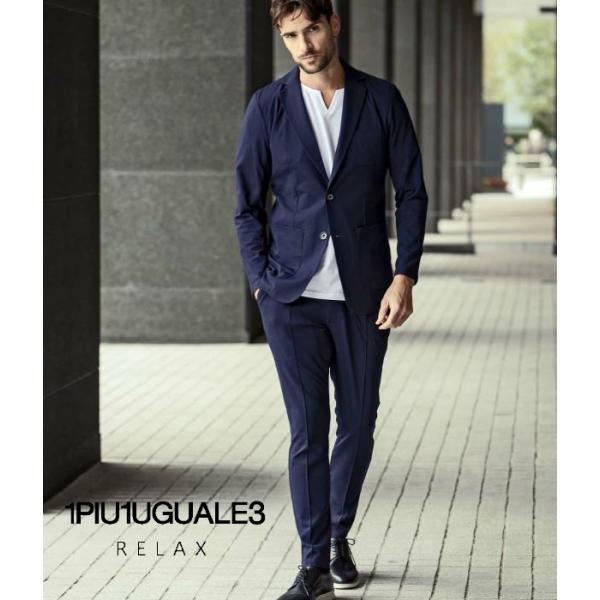 1PIU1UGUALE3 RELAX ウノピゥウノウグァーレトレ リラックス アーチロゴセットアップ...