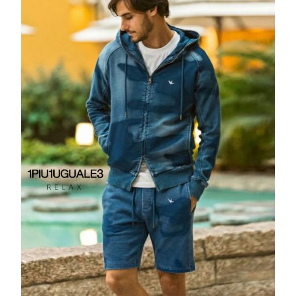 1PIU1UGUALE3 RELAX ウノピゥウノウグァーレトレ リラックス セットアップ メンズ ...