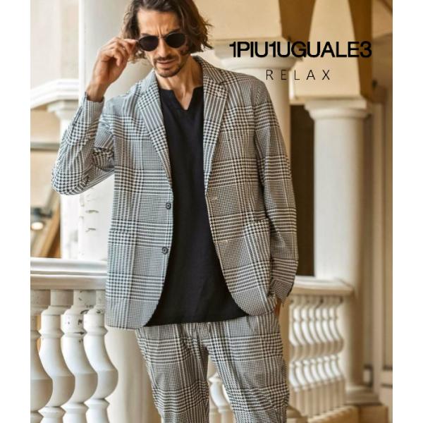 1PIU1UGUALE3 RELAX ウノピゥウノウグァーレトレ リラックス 接触冷感 セットアップ...