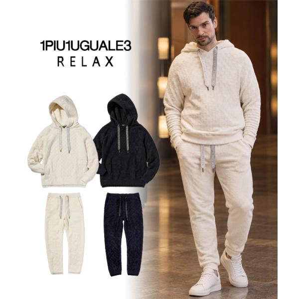 1PIU1UGUALE3 RELAX(ウノピゥウノウグァーレトレ リラックス)接触冷感バンピーニット...