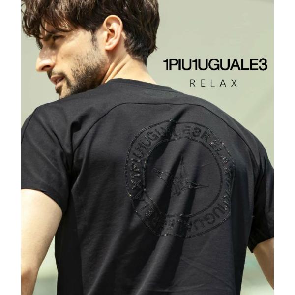 1PIU1UGUALE3 RELAX ウノピゥウノウグァーレトレ リラックス ラインストーンサークル...