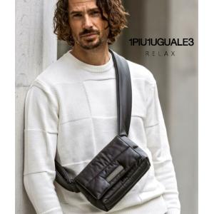 1piu1uguale3 ボディバッグ 1PIU1UGUALE3 RELAX ウノピゥウノウグァーレトレ サークルロゴボディ
