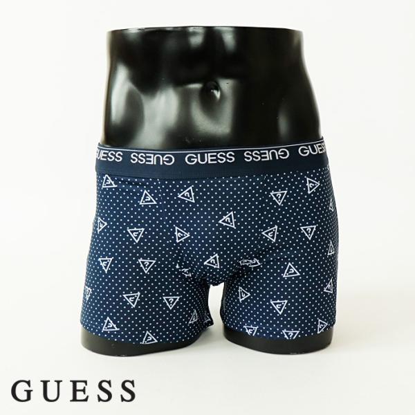 GUESS ゲス ボクサーパンツ NAVY メンズ 下着 パンツ ブランド おしゃれ 派手 かわいい...