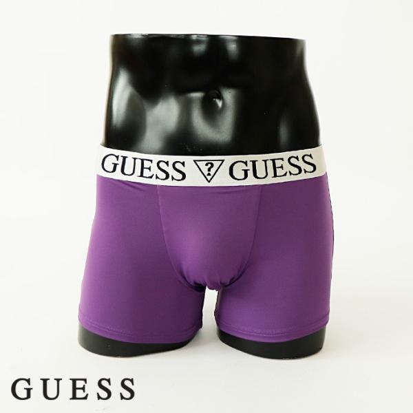 GUESS ゲス ボクサーパンツ PUR メンズ 下着 パンツ ブランド おしゃれ 派手 かわいい ...