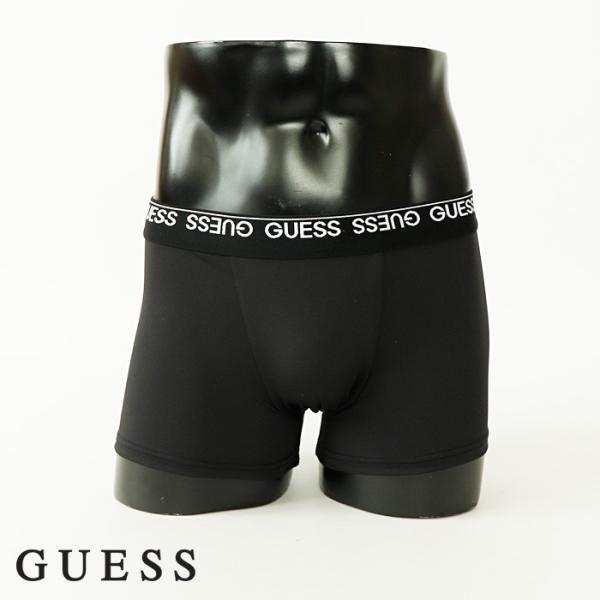 GUESS ゲス ボクサーパンツ BLK メンズ 下着 パンツ ブランド おしゃれ 派手 かわいい ...