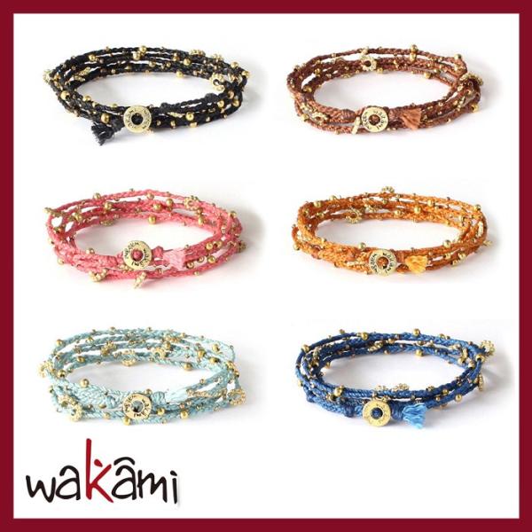 wakami ワカミ ブレスレット ロングラップブレスレット