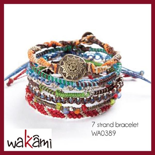 wakami ワカミ 7ストランド ブレスレット