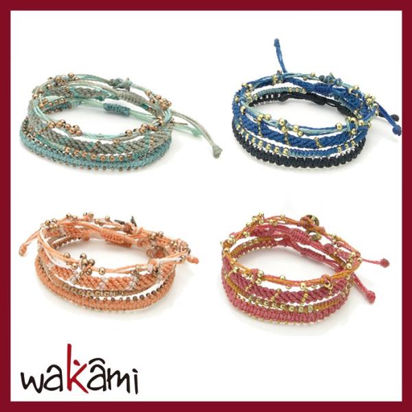 wakami ワカミ STAR 4ストランド ブレスレット