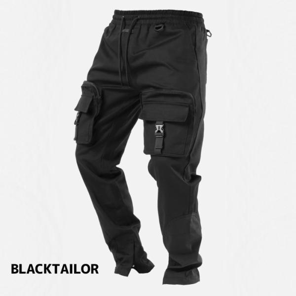 BLACKTAILOR ブラックテイラー X8 CARGO BLACK ストリート ヒップホップ カ...